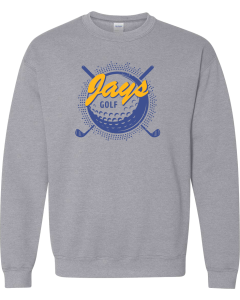 Unisex Heavy Blend™ Crewneck Sweatshirt with Jays Bogey Logo