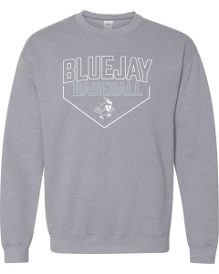 Unisex Heavy Blend™ Crewneck Sweatshirt with Home Plate Logo