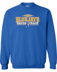 Unisex Heavy Blend™ Crewneck Sweatshirt with Unified Track Block Logo