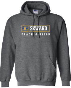 Heavy Blend™ Hooded Sweatshirt with Track Box Wings logo