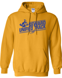 Unisex Heavy Blend™ Hooded Sweatshirt with Unified Track 1-Color Logo
