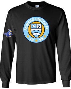 Unisex Ultra Cotton® Long Sleeve T-Shirt with Seward FC Logo