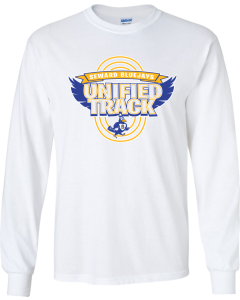Unisex Ultra Cotton® Long Sleeve T-Shirt with Unified Track Laps Logo
