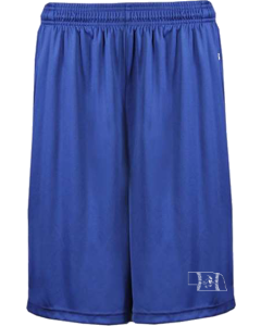 Men's Pocketed 7" Shorts with Nebraska Logo