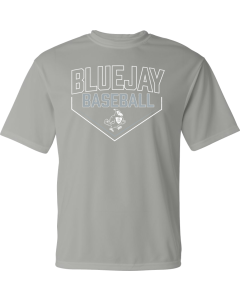 Unisex Performance T-Shirt with Home Plate Logo