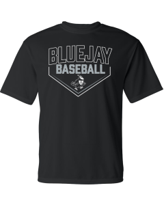 Unisex Performance T-Shirt with Team Home Plate Logo