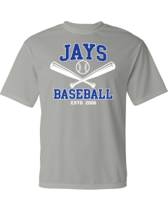 Unisex Performance T-Shirt with Team Bats Logo