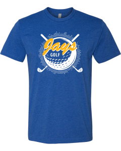 Unisex CVC T-Shirt with Jays Bogey Logo