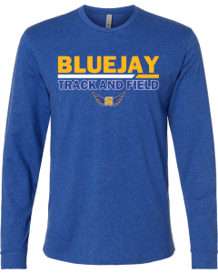 CVC Long Sleeve T-Shirt with Duo Line Track Logo