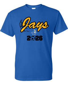 Unisex DryBlend® T-Shirt with Jays Soccer Logo