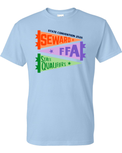 Unisex DryBlend® T-Shirt with 2026 FFA State Qualifier Logo