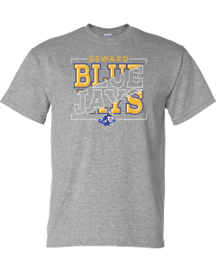 DryBlend® T-Shirt with Bluejay Bracket Logo