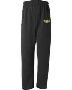 NuBlend® Open-Bottom Sweatpants with Pockets with Track Pant Logo