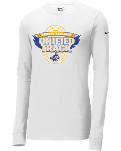 Dri-FIT Cotton/Poly Long Sleeve Tee with Unified Track Laps Logo