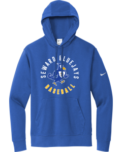 Club Fleece Sleeve Swoosh Pullover Hoodie with On Deck Logo