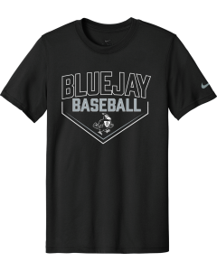 Swoosh Sleeve rLegend Tee with Home Plate Logo