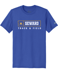 Swoosh Sleeve rLegend Tee with Track Box Wings logo