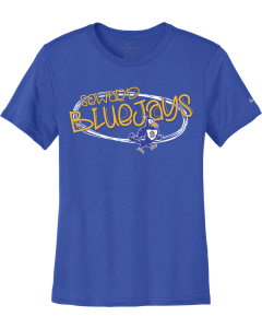 Ladies Swoosh Sleeve rLegend Tee with SHS Scribble Logo
