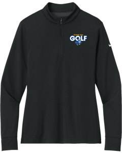 Women's Essential 1/2-Zip Cover-Up with Boys Golf Embroidered logo