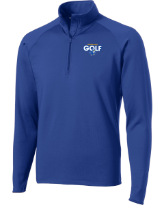 Sport-Wick Stretch 1/4-Zip Pullover with Boys Golf Embroidered logo