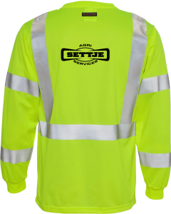 Long Sleeve Class 3 T-Shirt with 1-Color Settje Logo