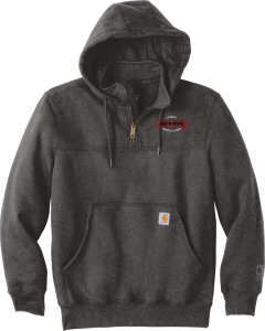 Carhartt Rain Defender Paxton Heavyweight Hooded Zip Mock Sweatshirt
