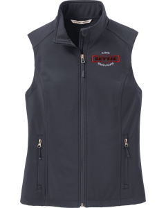 Ladies Core Soft Shell Vest with Settje Embroidered Logo
