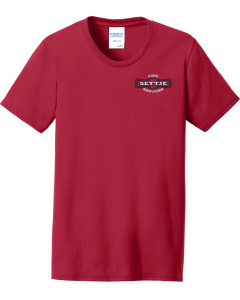 Ladies Core Blend Tee with Settje Embroidered Logo