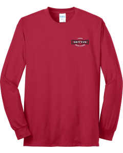 Long Sleeve Core Blend Tee with Settje Embroidered Logo