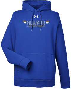 Men's Hustle Pullover Hooded Sweatshirt with Flyball Logo