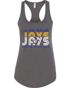 Women's Ideal Racerback Tank with Infield Logo