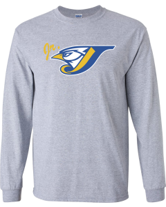 Ultra Cotton® Long Sleeve T-Shirt with Mascot Logo