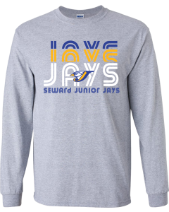 Ultra Cotton® Long Sleeve T-Shirt with Infield Logo