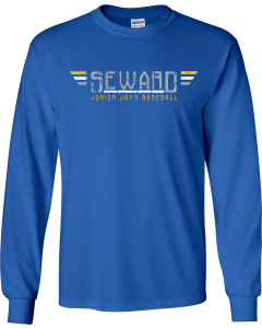 Ultra Cotton® Long Sleeve T-Shirt with Flyball Logo