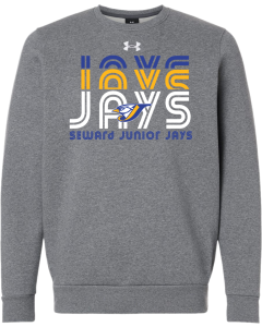 Men's Team Icon Fleece Crew with Infield Logo