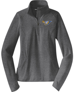 Ladies Sport-Wick Stretch 1/2-Zip Pullover with Embroidered logo
