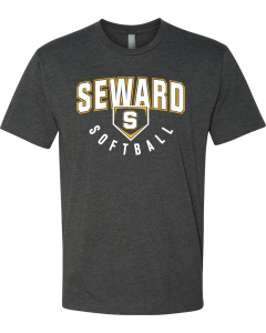 Unisex CVC T-Shirt with Rec Softball logo