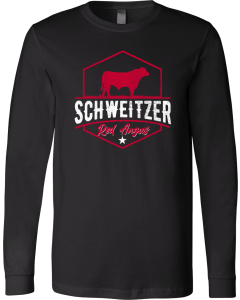 Unisex Jersey Long Sleeve Tee with SRA Modern Logo