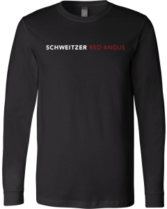 Unisex Jersey Long Sleeve Tee with SRA Text Logo
