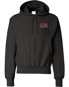 Reverse Weave® Hooded Sweatshirt with Embroidered SRA Logo