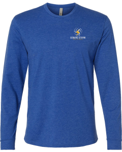 CVC Long Sleeve T-Shirt with Strength In the Storm Logo