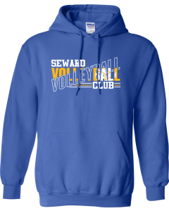 Unisex Heavy Blend™ Hooded Sweatshirt with 2025 Volleyball Club Logo