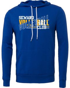 Unisex Sponge Fleece Hoodie Sweatshirt with 2025 Volleyball Club Logo
