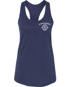 Women's Jersey Racerback Tank with Fire Department Tank Top Logo