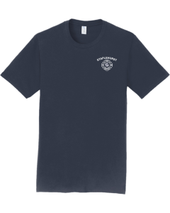 Port & Co Fan Favorite Tee with Fire Dept. Logo