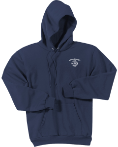 Port & Co Essential Fleece Pullover Hooded Sweatshirt with Fire Dept. Logo