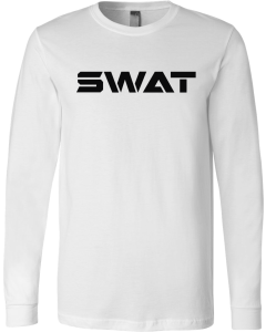 Jersey Long Sleeve Tee with Swat Logo