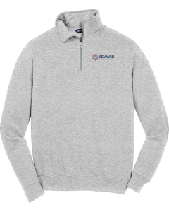1/4-Zip Sweatshirt with Seward Wellness Center Embroidered logo