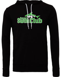 Unisex Sponge Fleece Hoodie Sweatshirt with 2023 Swim Club Logo