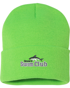 12" Solid Cuffed Beanie with 2023 Embroidered Logo